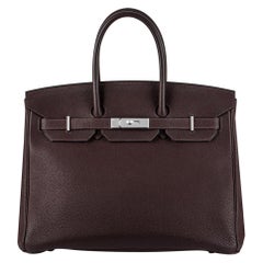 Hermès Birkin 35cm Ebene Veau Togo PHW