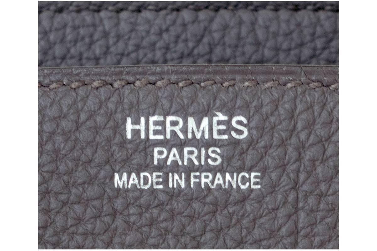 Hermes Birkin 35cm Etain Togo 