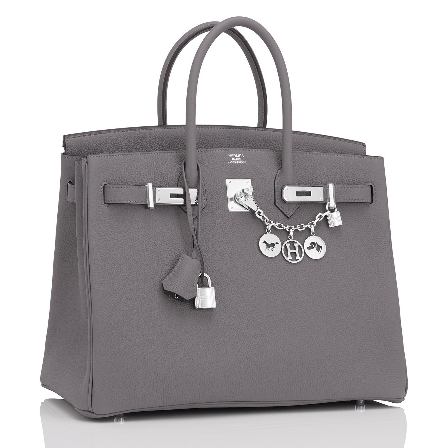 Hermes Birkin 35cm Etain Togo 