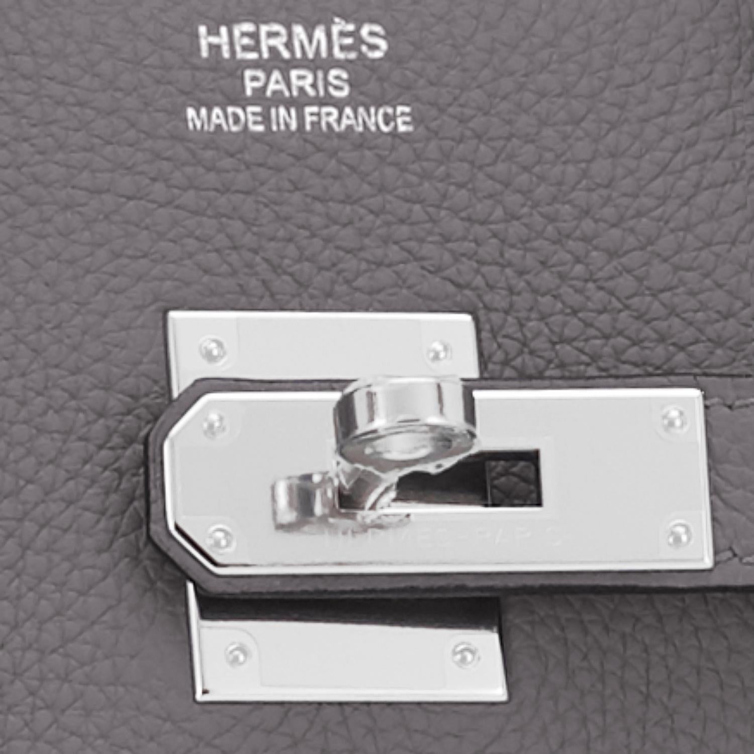 Hermes Birkin 35cm Etain Togo 