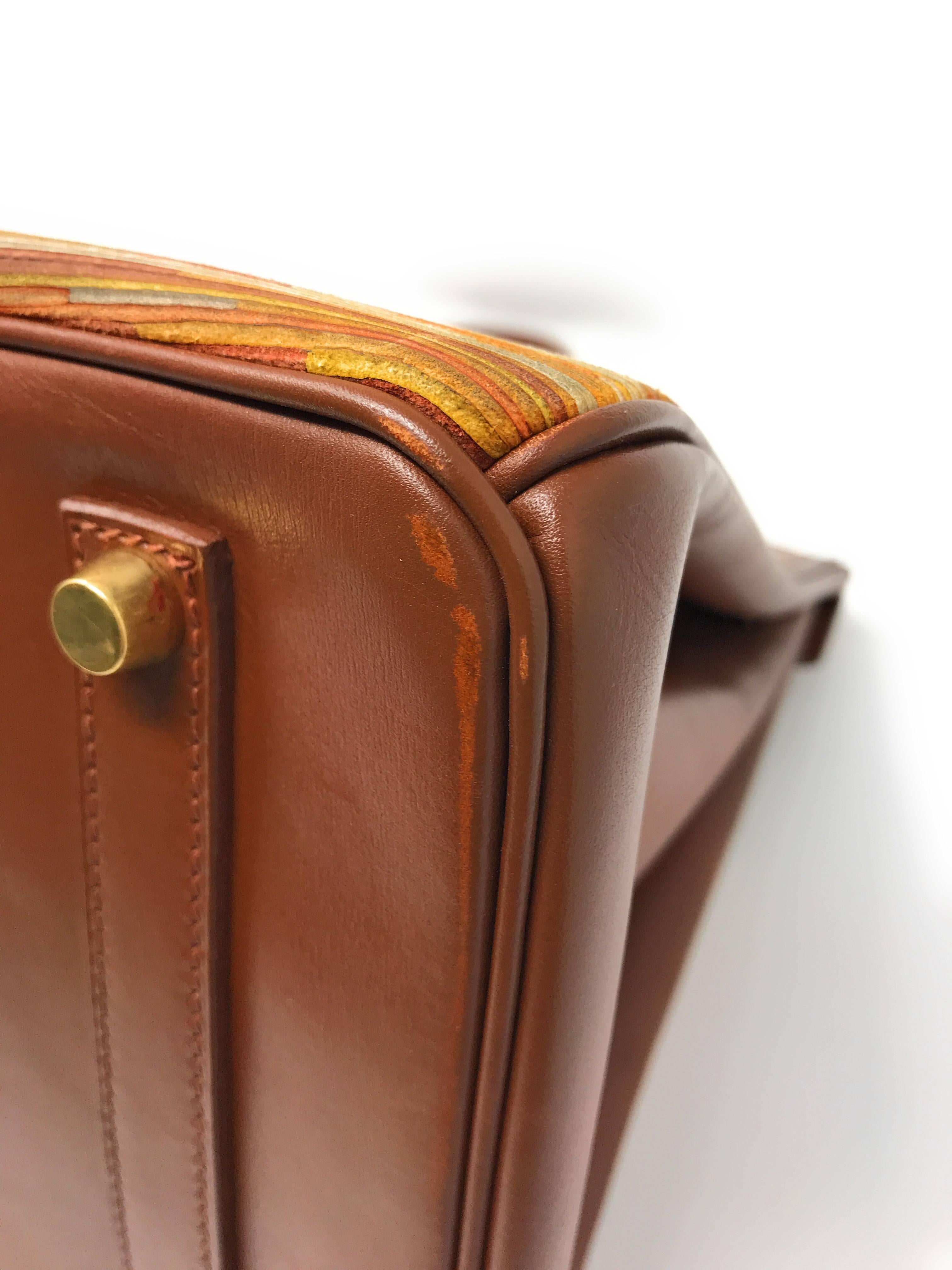 Hermes Birkin 35cm Vibrato Bag  For Sale 2