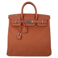 Hermes Birkin 40 Tasche HAC Cuivre Taurillon Sattelleder gebürstet Palladium Hardw