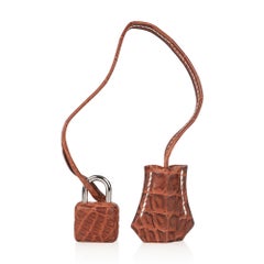 Hermes Birkin 40 Bag Matte Fauve Barenia Alligator Palladium Hardware