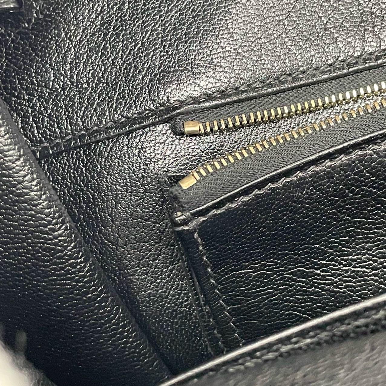 Hermes Birkin 40 Black Togo Leather Gold Hardware 2001 12