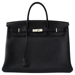 Hermès Birkin 40 Black Togo PHW