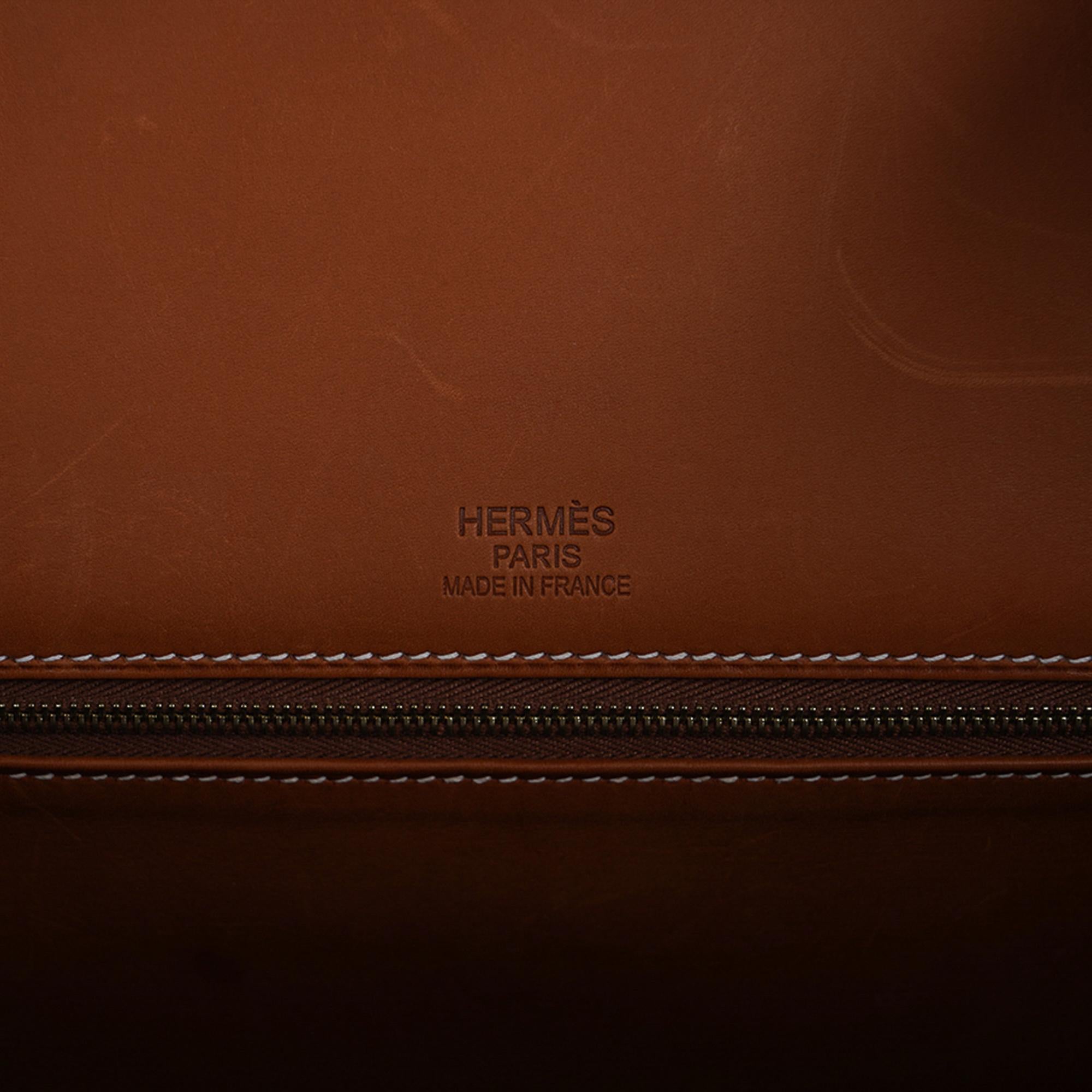 Hermes Birkin 40  Sac Toile/Barenia en cuir bleu Permabrass édition limitée en vente 2