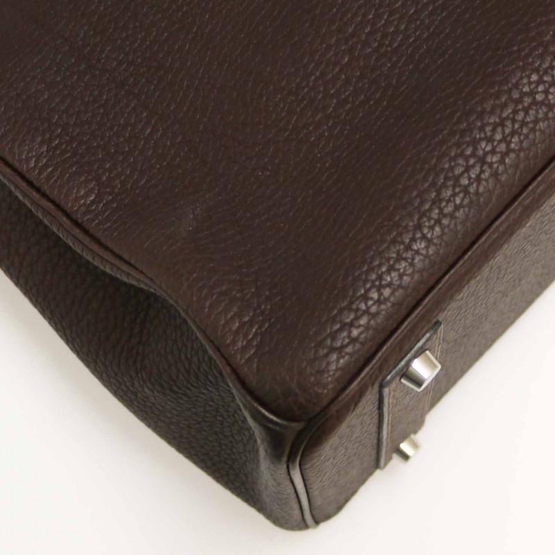 Hermes Birkin 40 Brown Togo leather For Sale 1