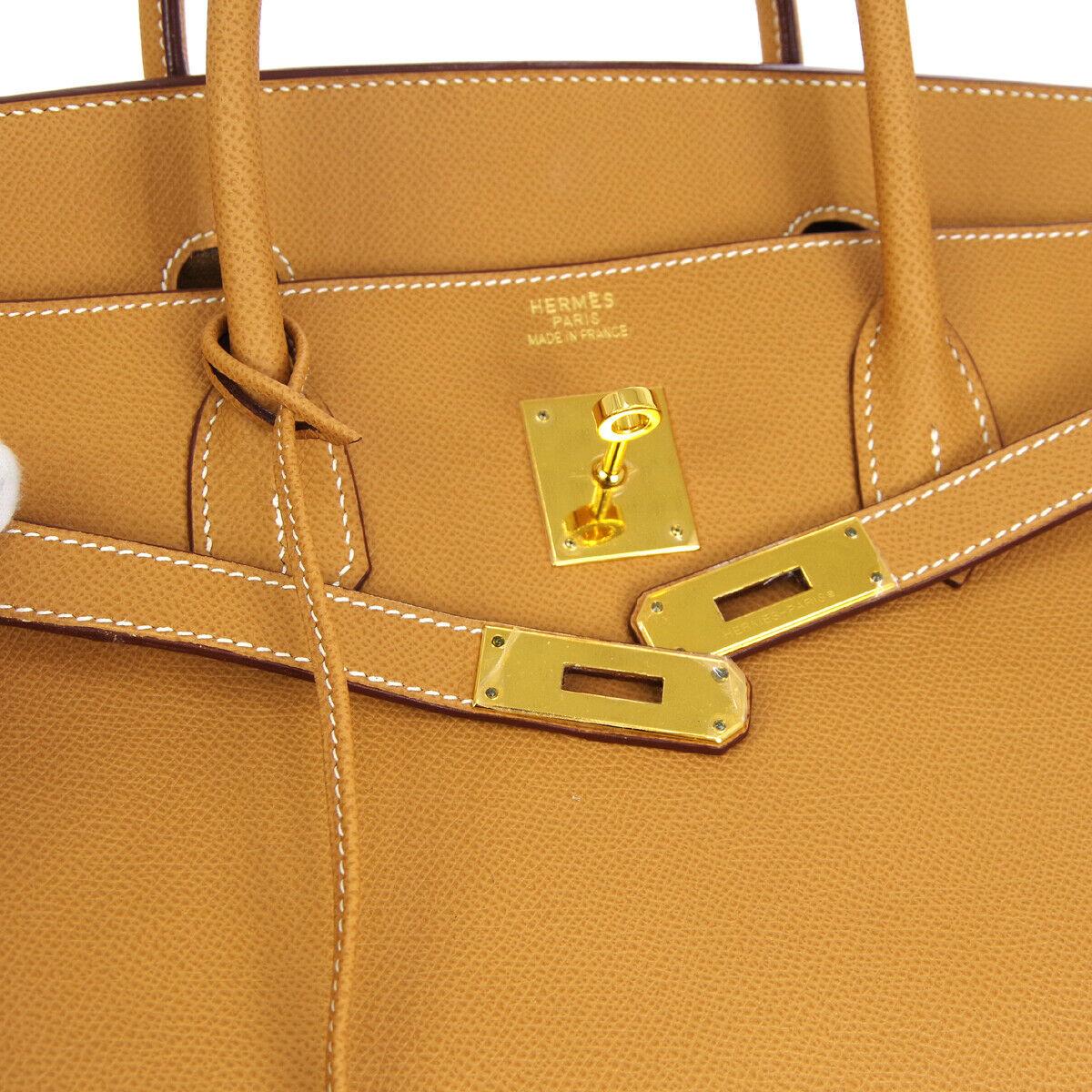 The All-Purpose Hermes Birkin You Need.  

The motherlode of Hermes Birkin bags, this chic and smart Hermes Birkin 40 is the epitome of a lifestyle accessory.  Handcrafted of supple leather and enriched with shiny gold tone hardware, it is ideal for