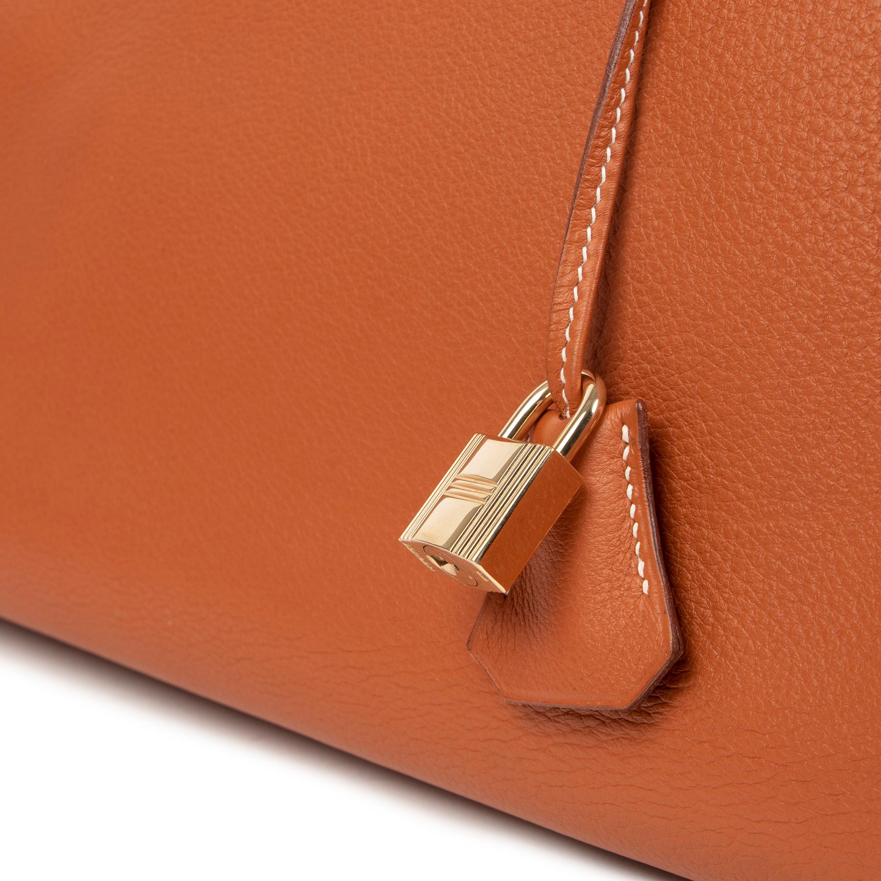 Hermès Birkin 40 Etrusque Clemence Taurillon GHW 5