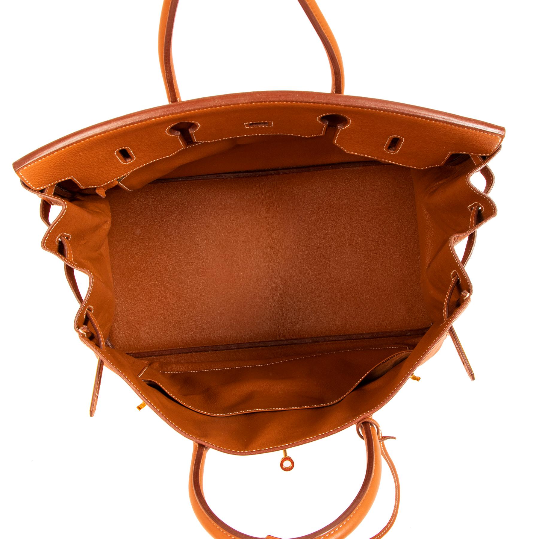 Women's or Men's Hermès Birkin 40 Etrusque Clemence Taurillon GHW
