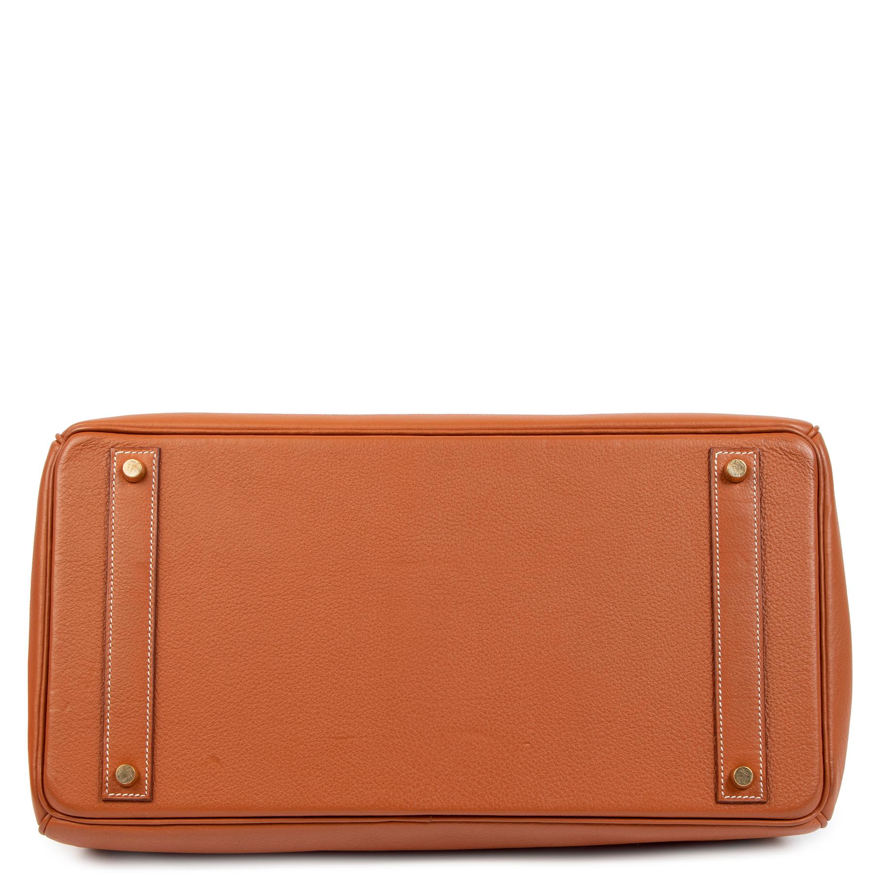 Hermès Birkin 40 Etrusque Clemence Taurillon GHW 1