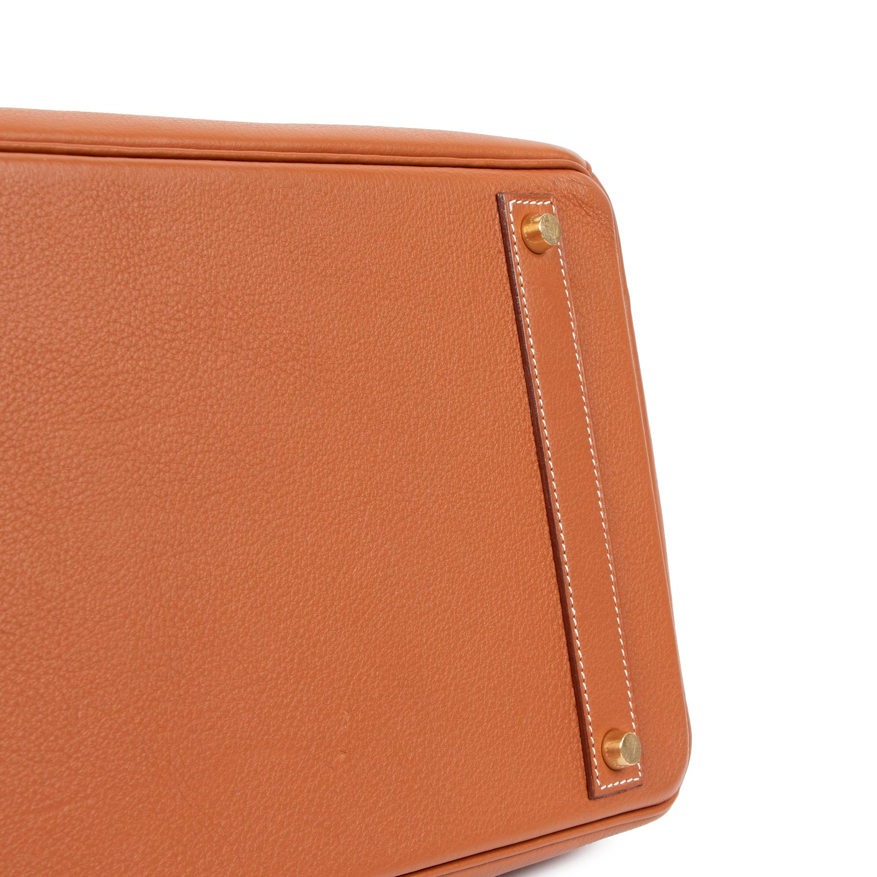 Hermès Birkin 40 Etrusque Clemence Taurillon GHW 2
