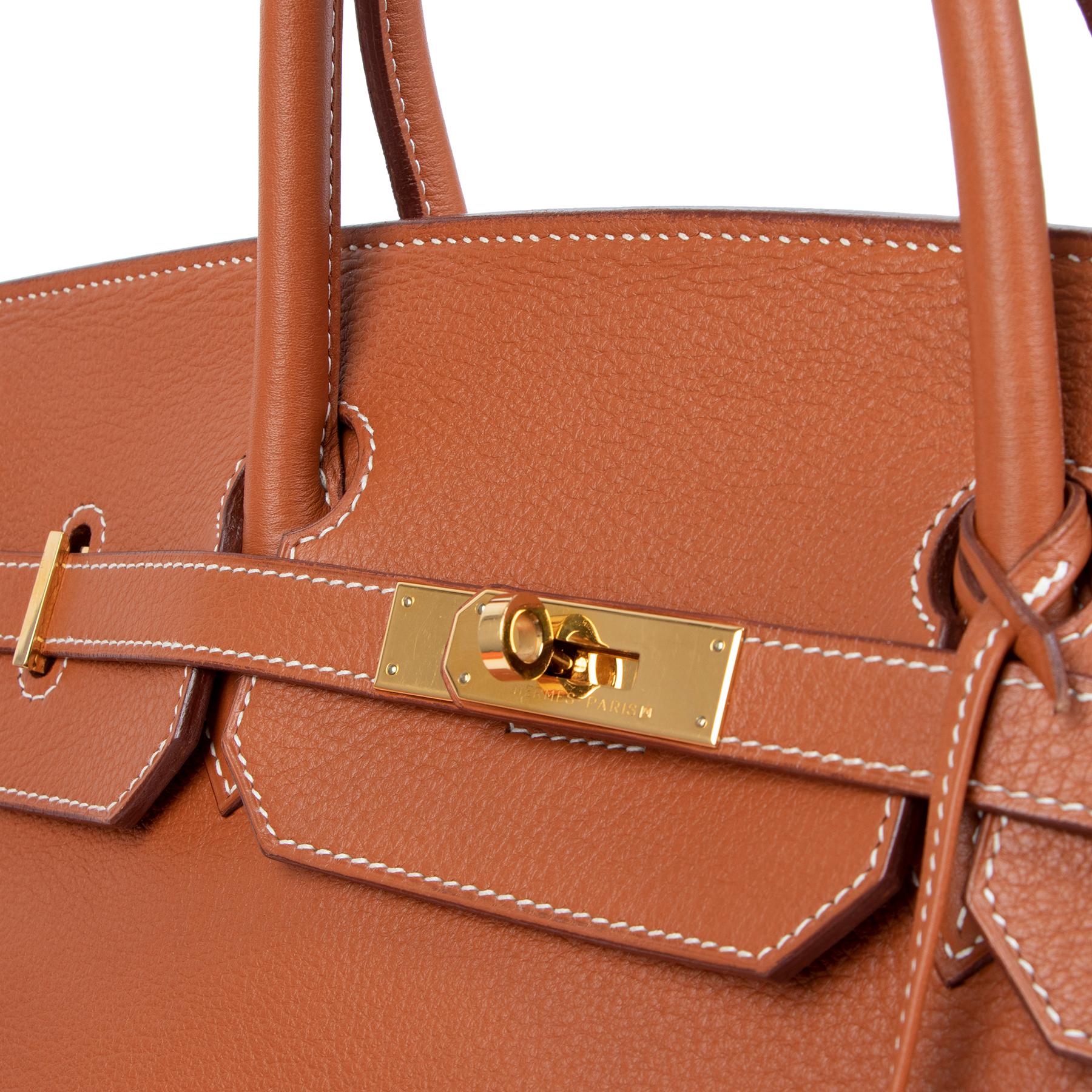 Hermès Birkin 40 Etrusque Clemence Taurillon GHW 4