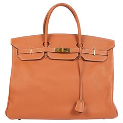 Hermès Birkin 40 Etrusque Clemence Taurillon GHW 