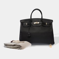 Hermès Birkin 40 Handbag Black