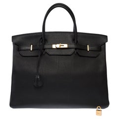 Hermès Birkin 40 Handbag Black