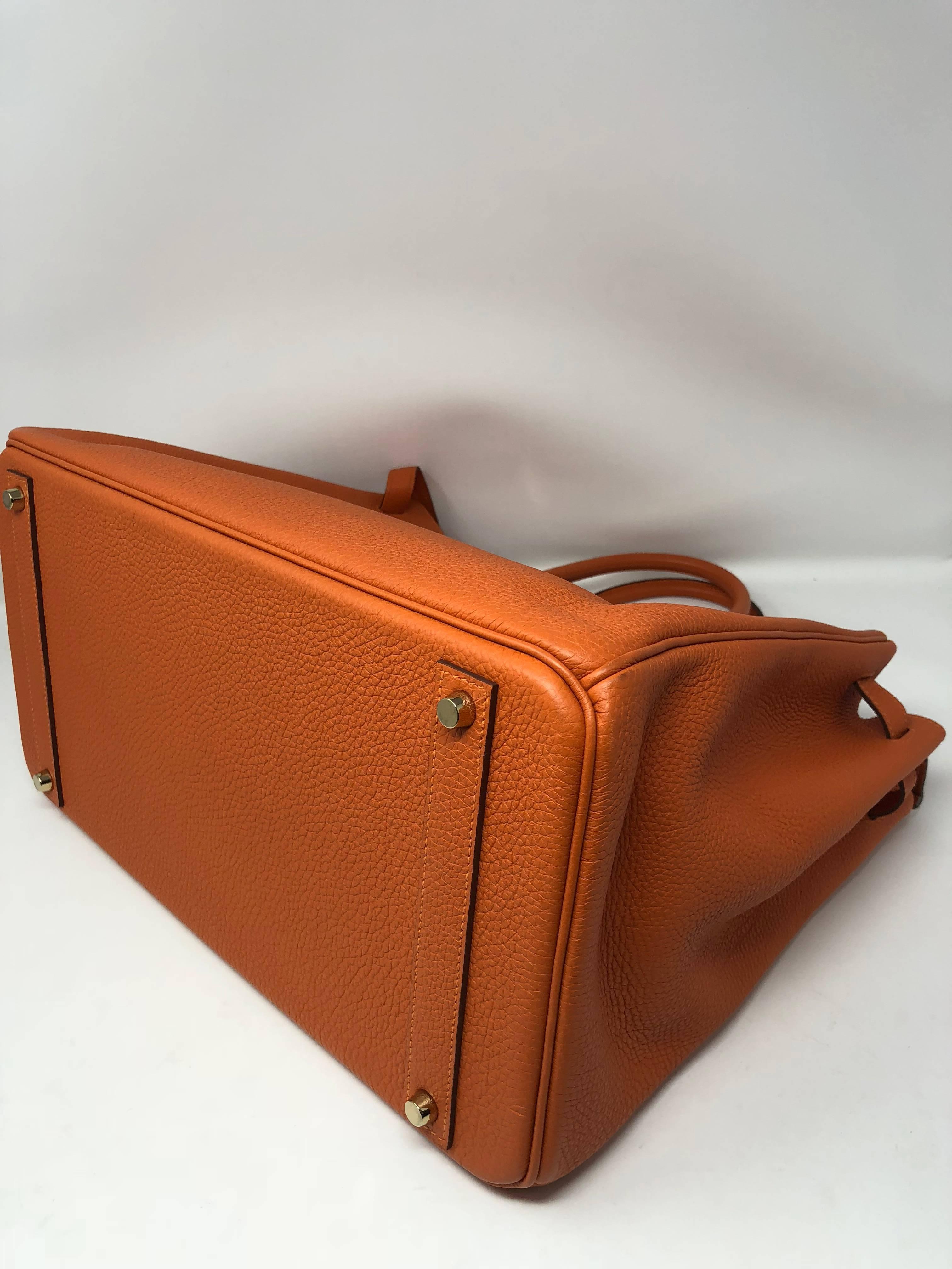 Hermes Birkin 40 Orange 11