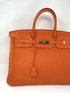 Hermes Birkin 40 Orange