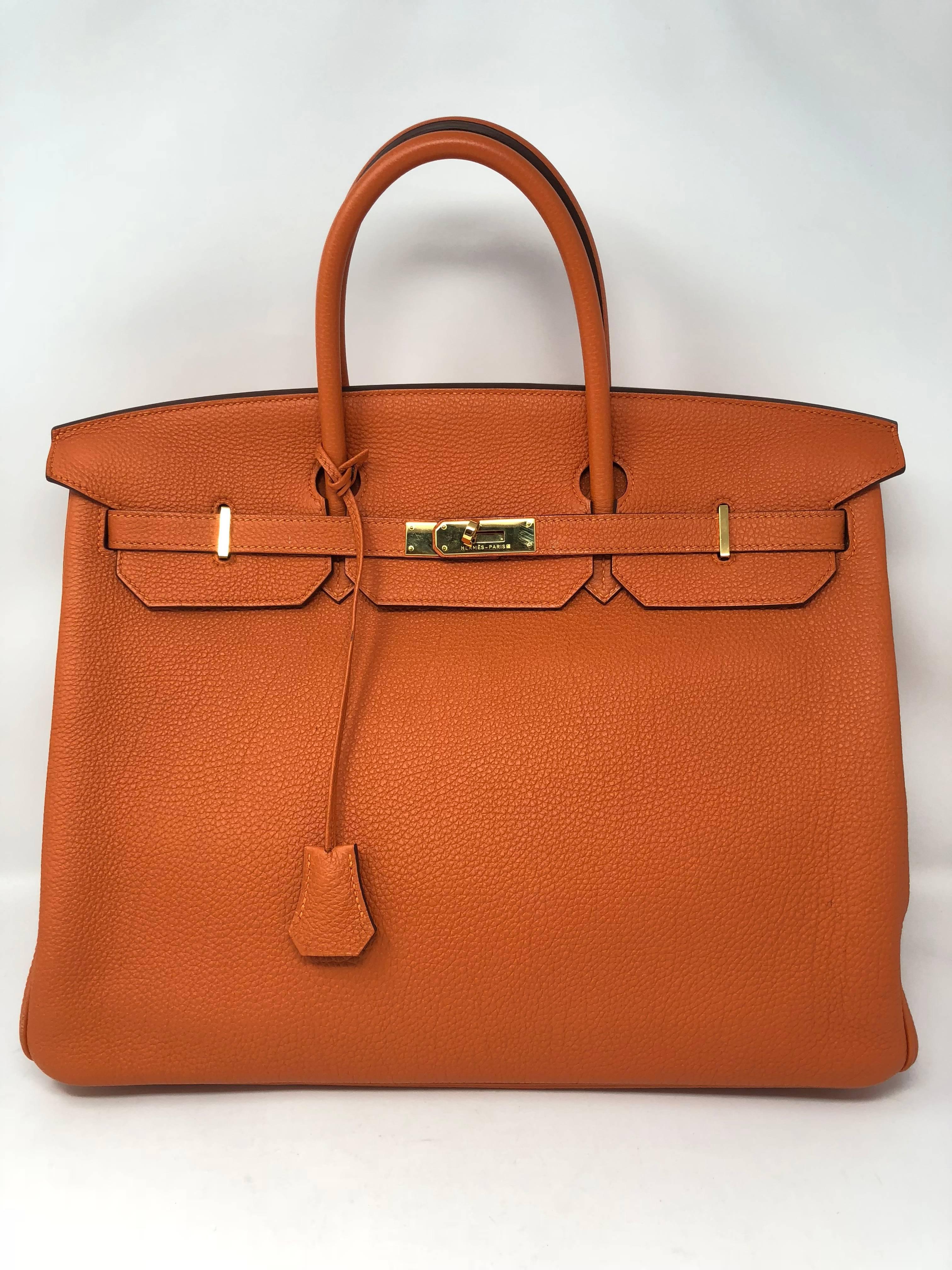 Hermes Birkin 40 Orange 3