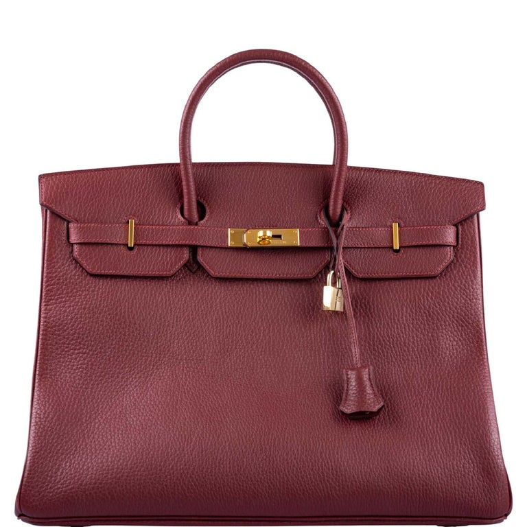 Hermès Kelly Rouge H Swift Longue Handbag
