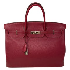 Hermes Birkin 40 Rubis Bag