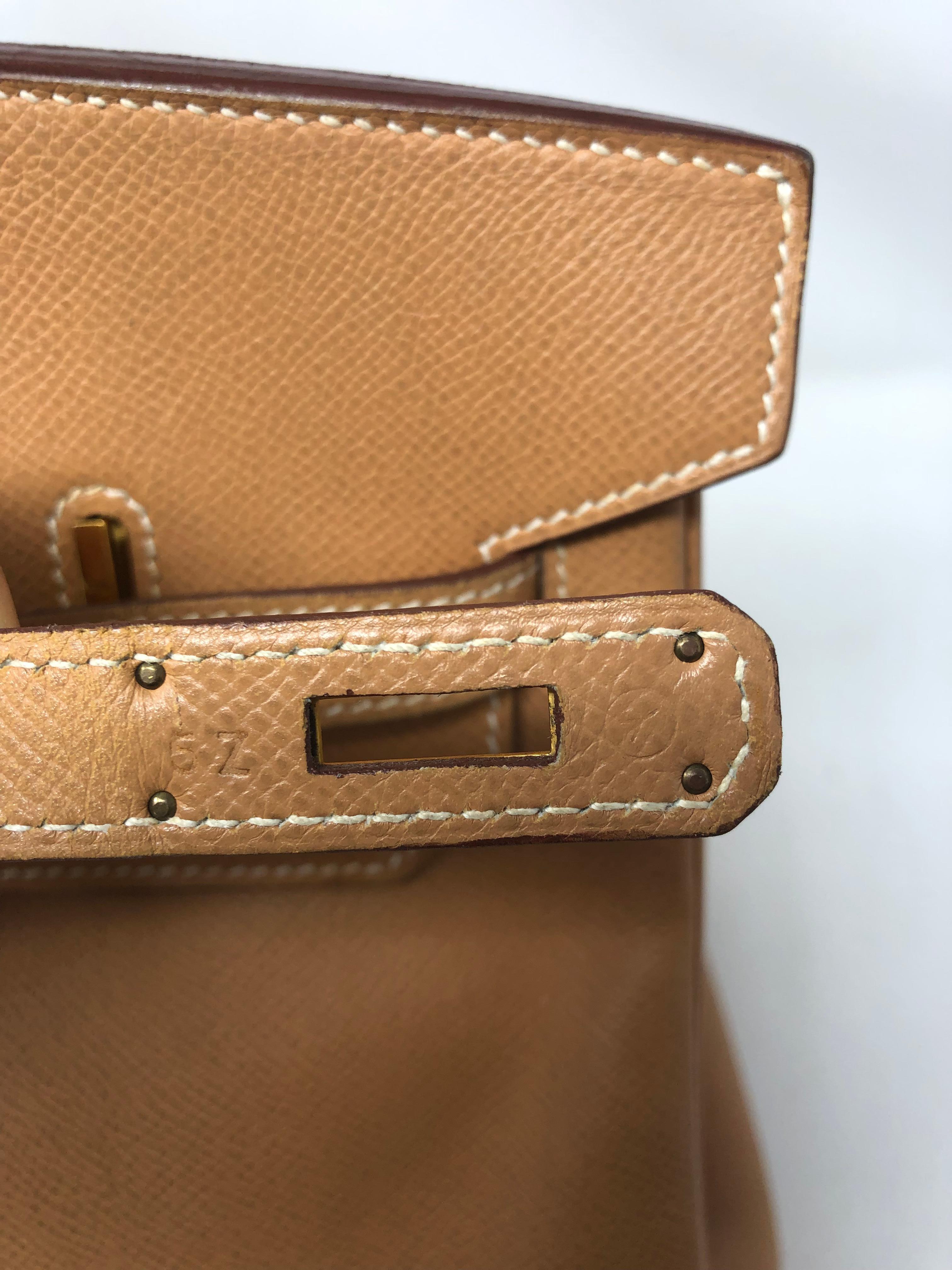 Hermes Birkin 40 Tan 9