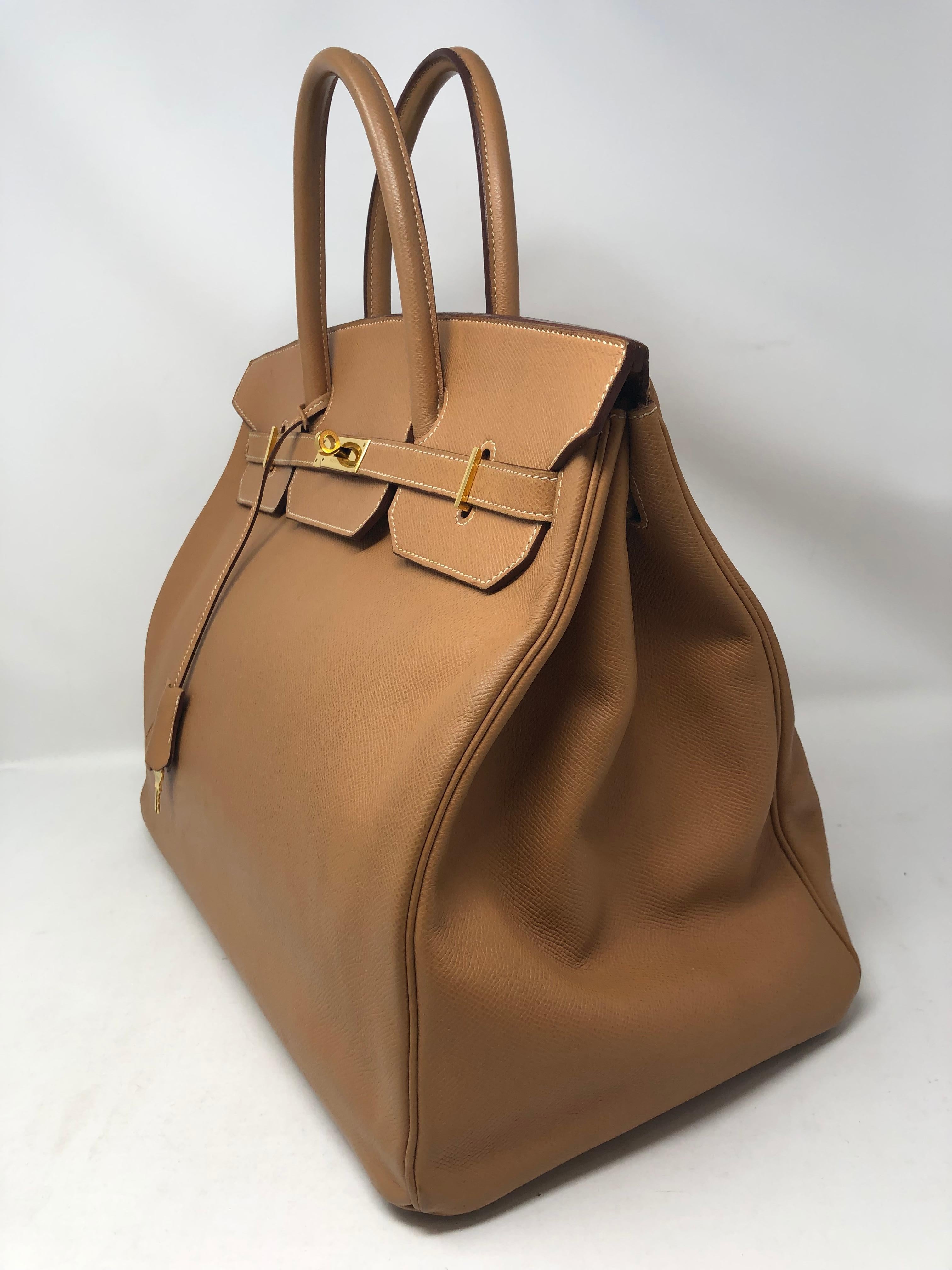 Hermes Birkin 40 Tan  11