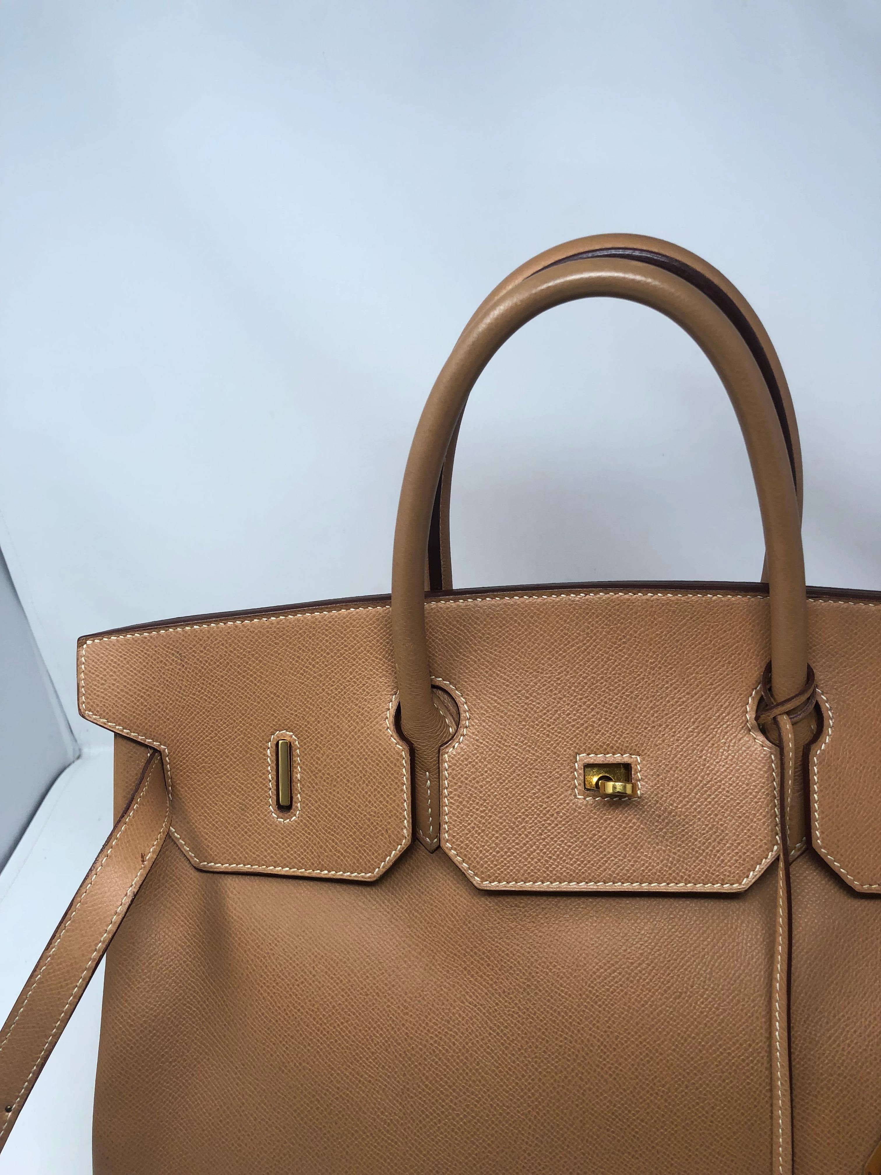 Women's or Men's Hermes Birkin 40 Tan