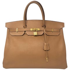 Hermes Birkin 40 Tan