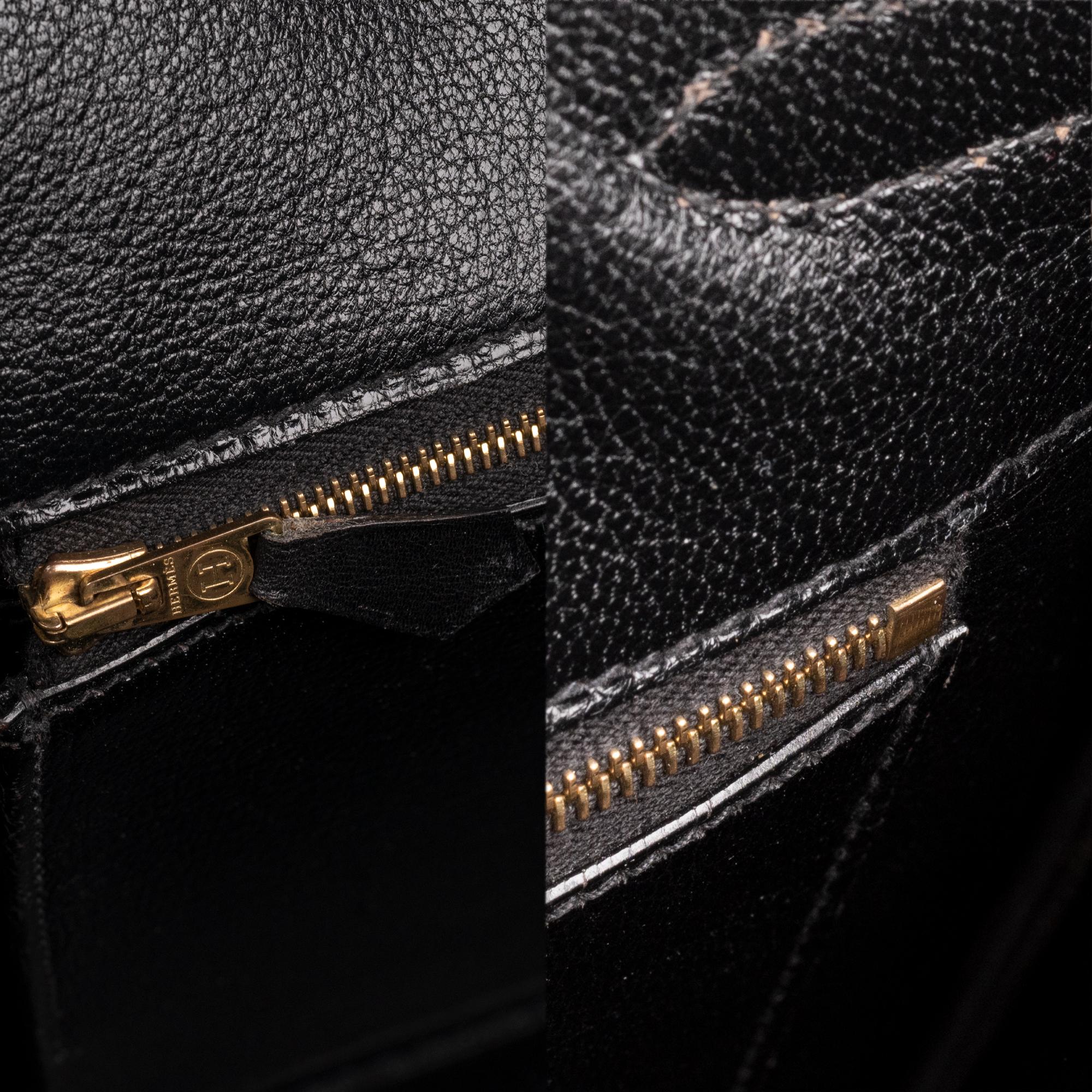 Hermes Birkin 40cm Black Box Leather Handbag 7