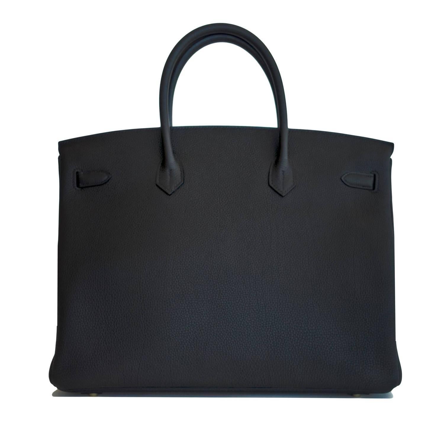 hermes black tote