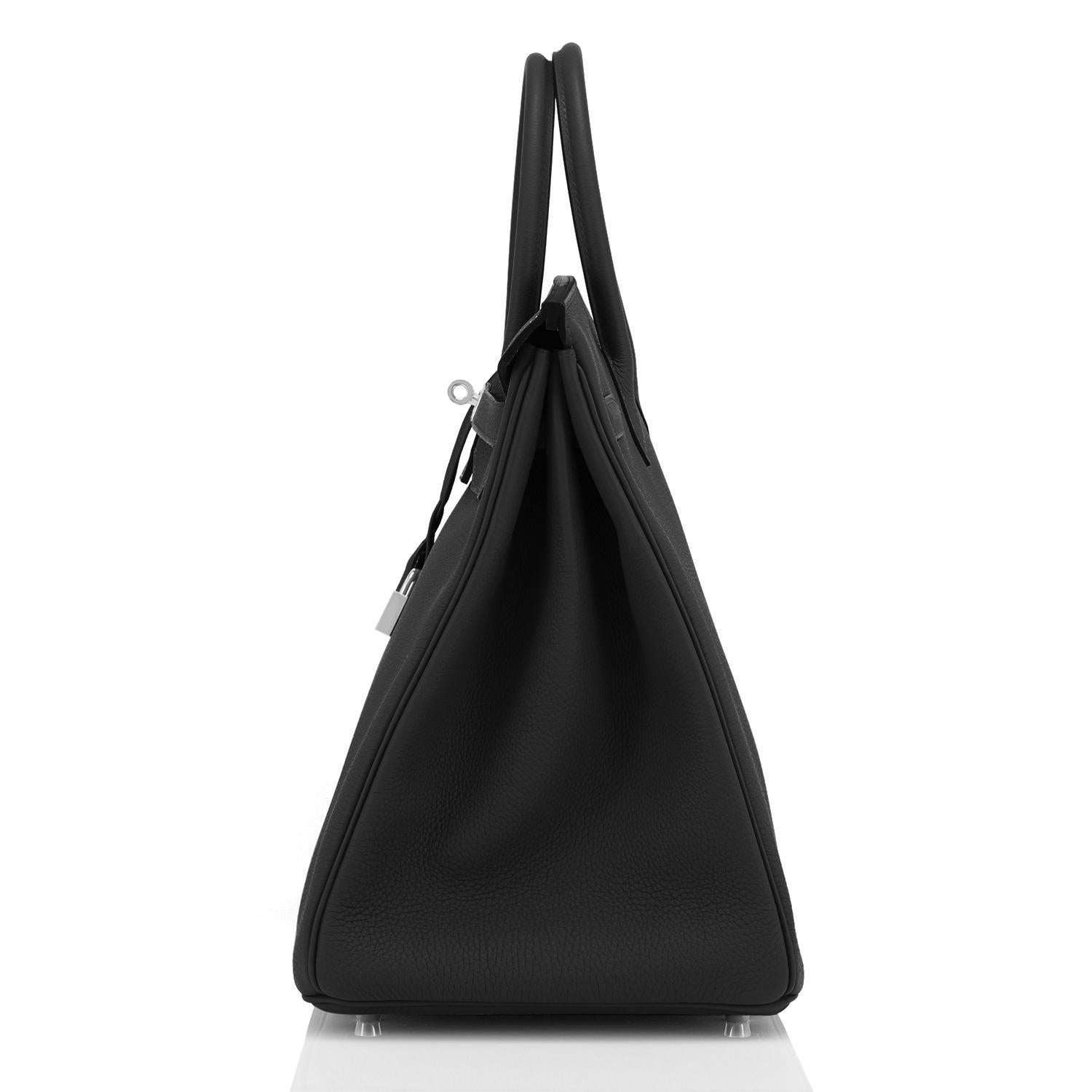 Hermes Birkin 40cm Black Togo Palladium Hardware Bag Y Stamp, 2020 ULTRA RARE 1