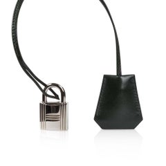 Hermes Birkin 50 Bag Travel Tote Dark Green Palladium Very Rare