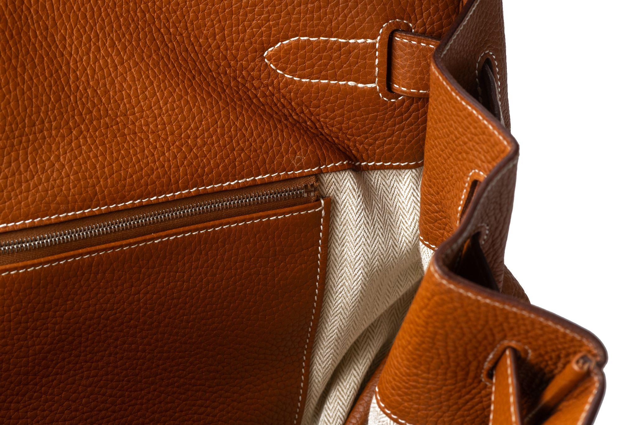 Hermès Birkin 50 Oro Palladio Unisex 7