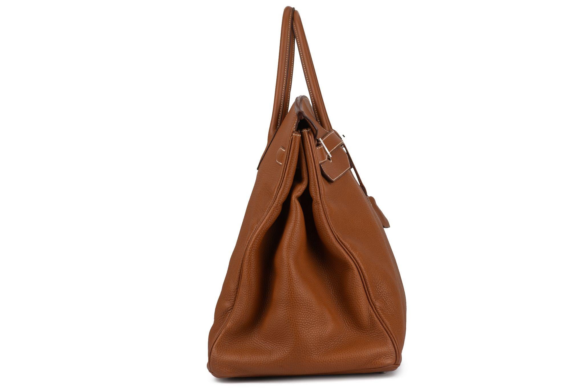 Hermès Birkin 50 Oro Palladio Unisex In condizioni ottime a West Hollywood, CA
