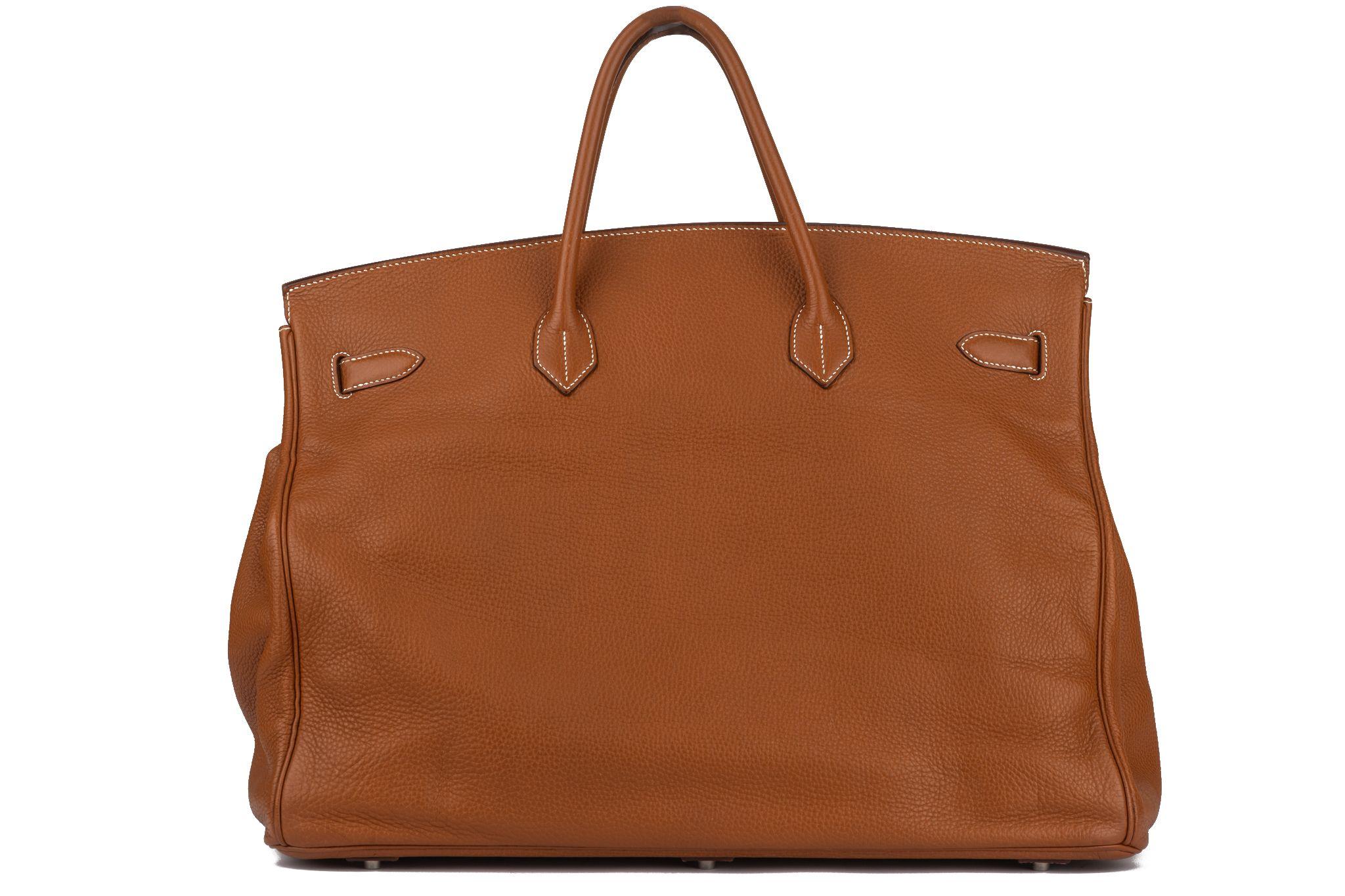 Hermès Birkin 50 Oro Palladio Unisex 1