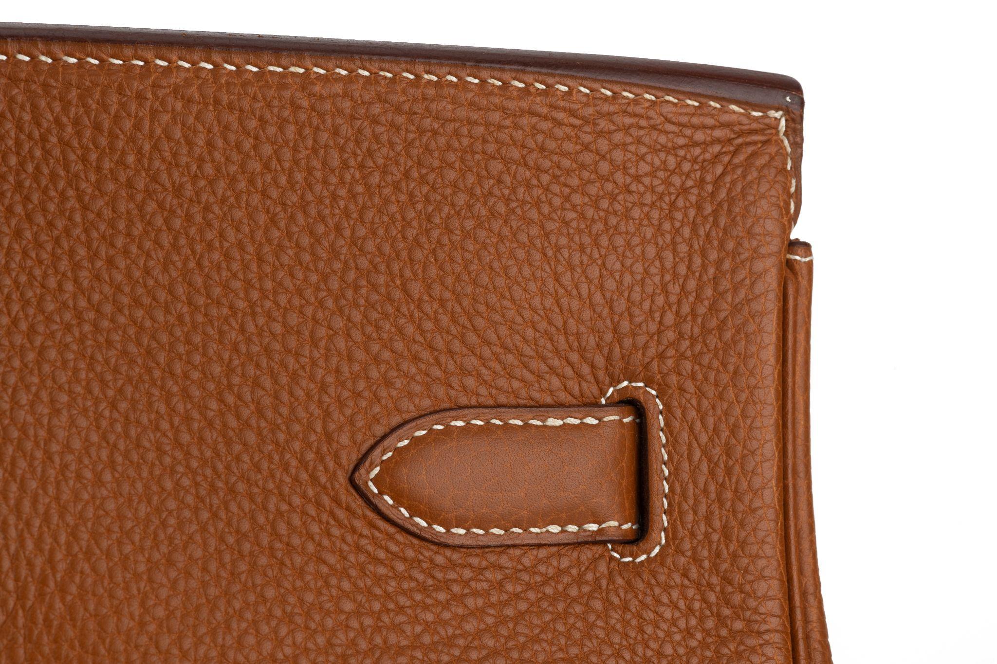 Hermès Birkin 50 Oro Palladio Unisex 4