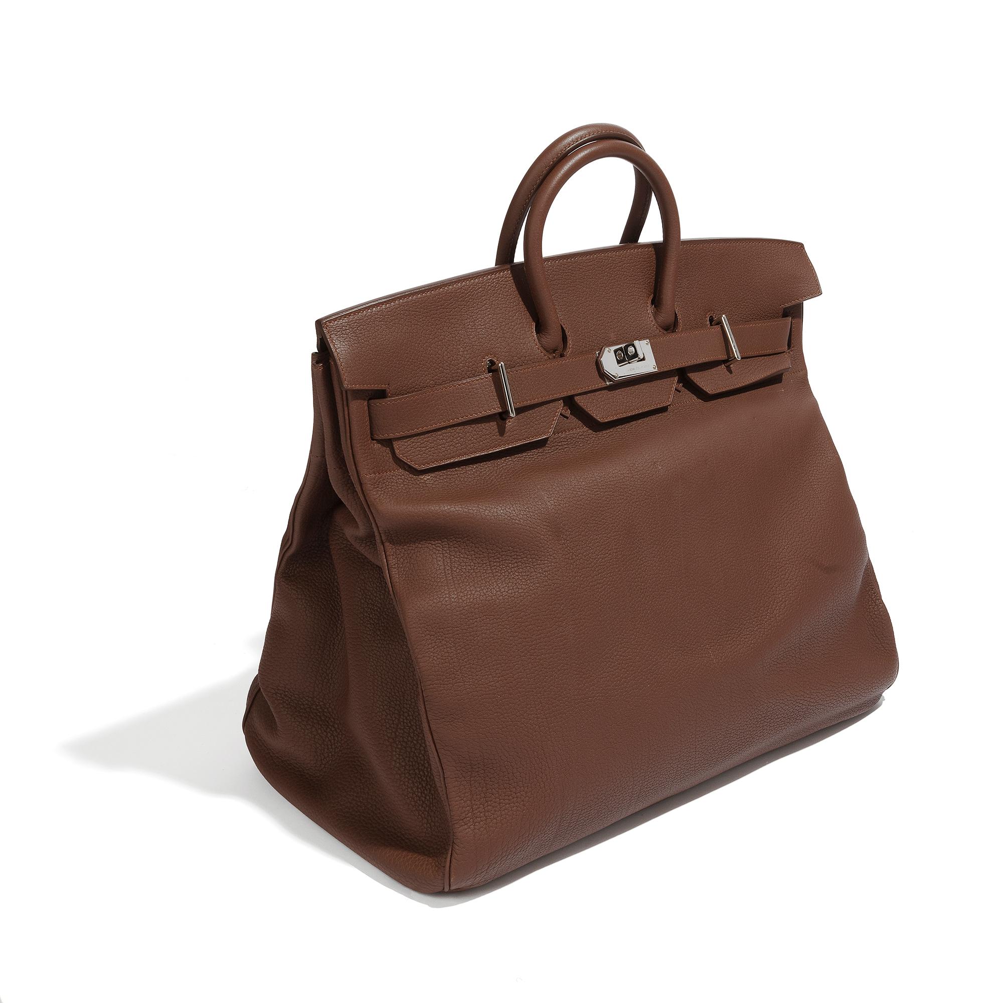 Hermès Birkin 50 Hac Brown Togo In Excellent Condition In London, GB