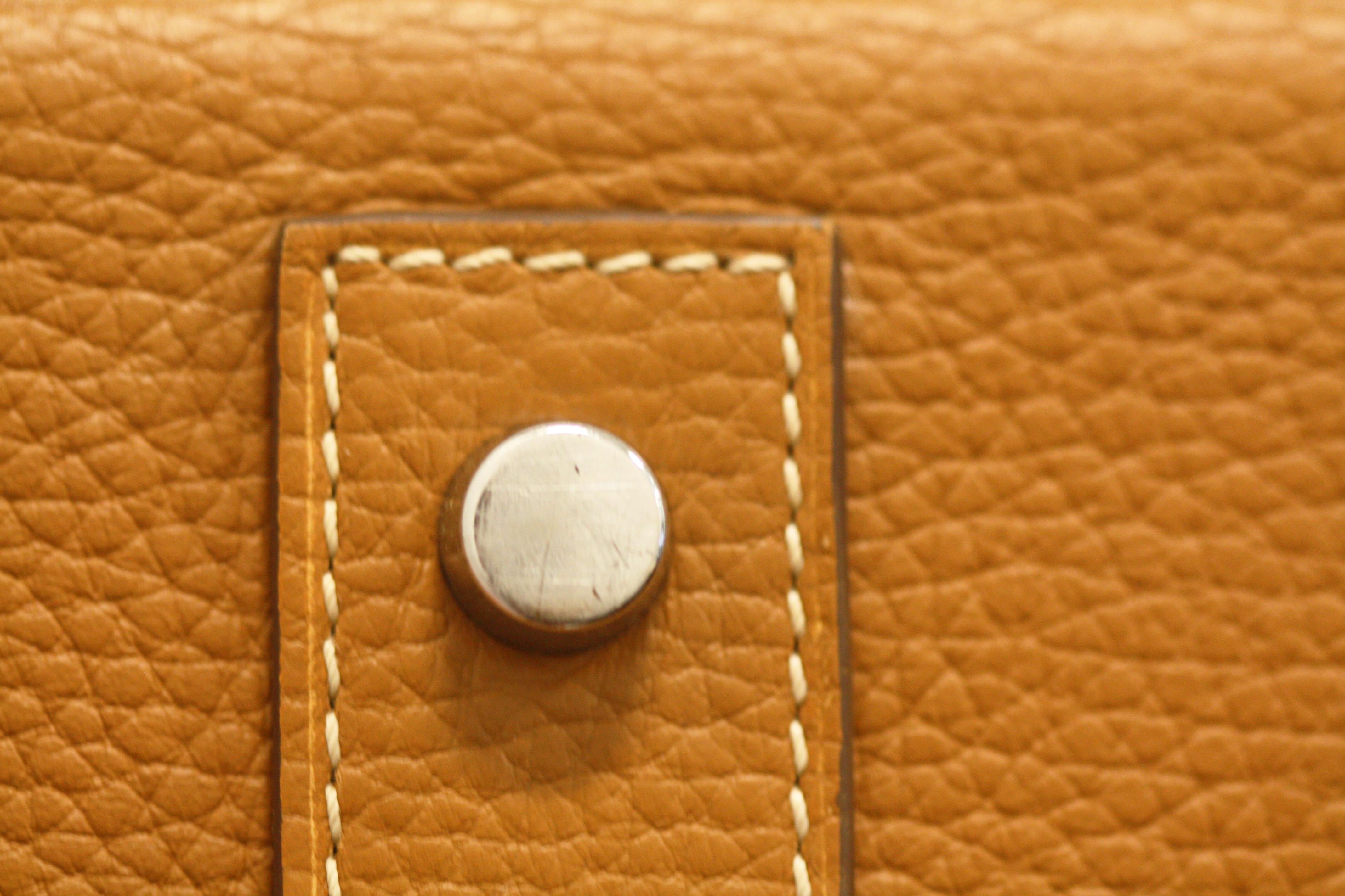Hermès Birkin 50cm Brown Togo Leather Tote For Sale 4