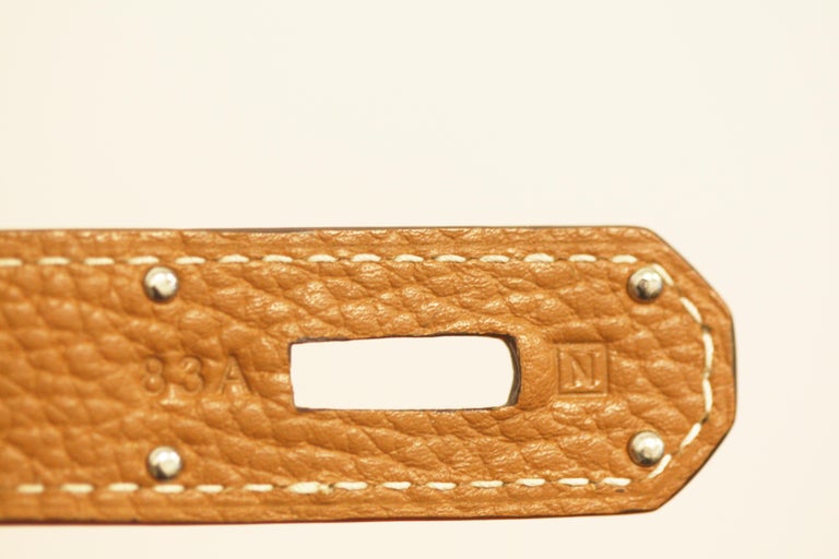 Hermès Birkin 50cm Brown Togo Leather Tote For Sale at 1stDibs
