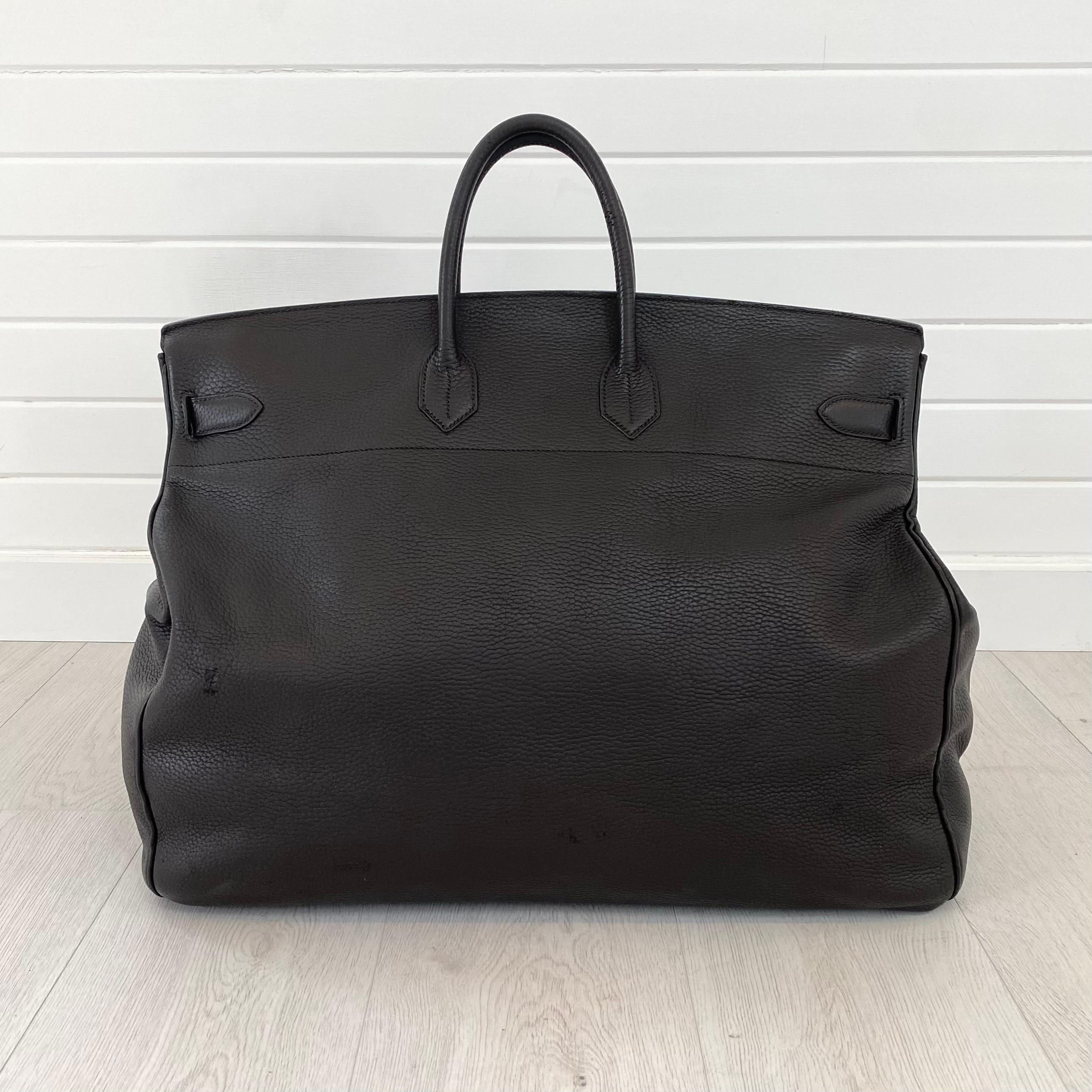 French Hermes Birkin 55cm HAC, 1990s France