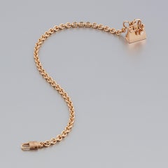 Hermes Birkin Amulette Diamond Bracelet in 18K Rose Gold