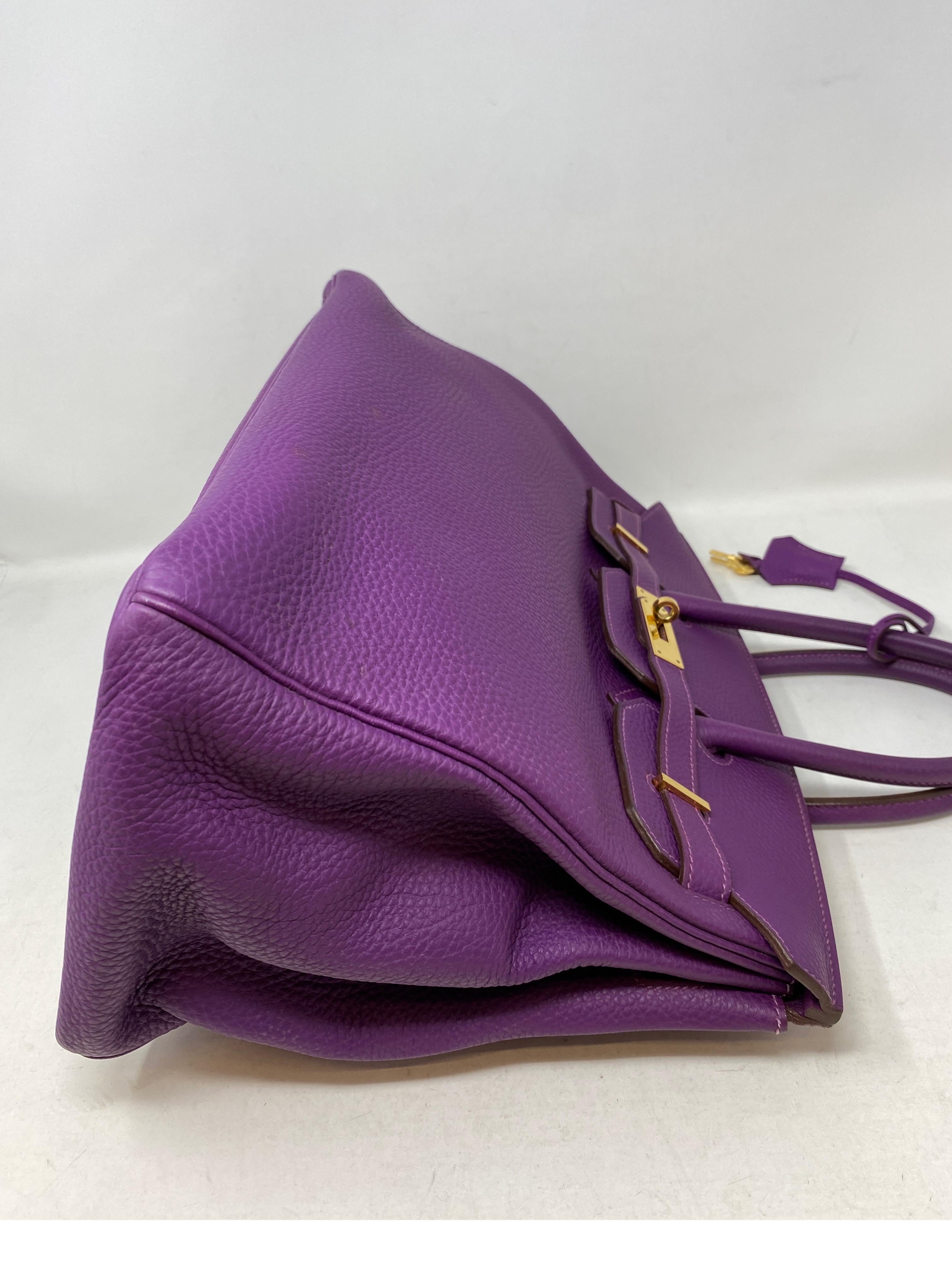 Hermes Birkin Anemone 35 Bag  12