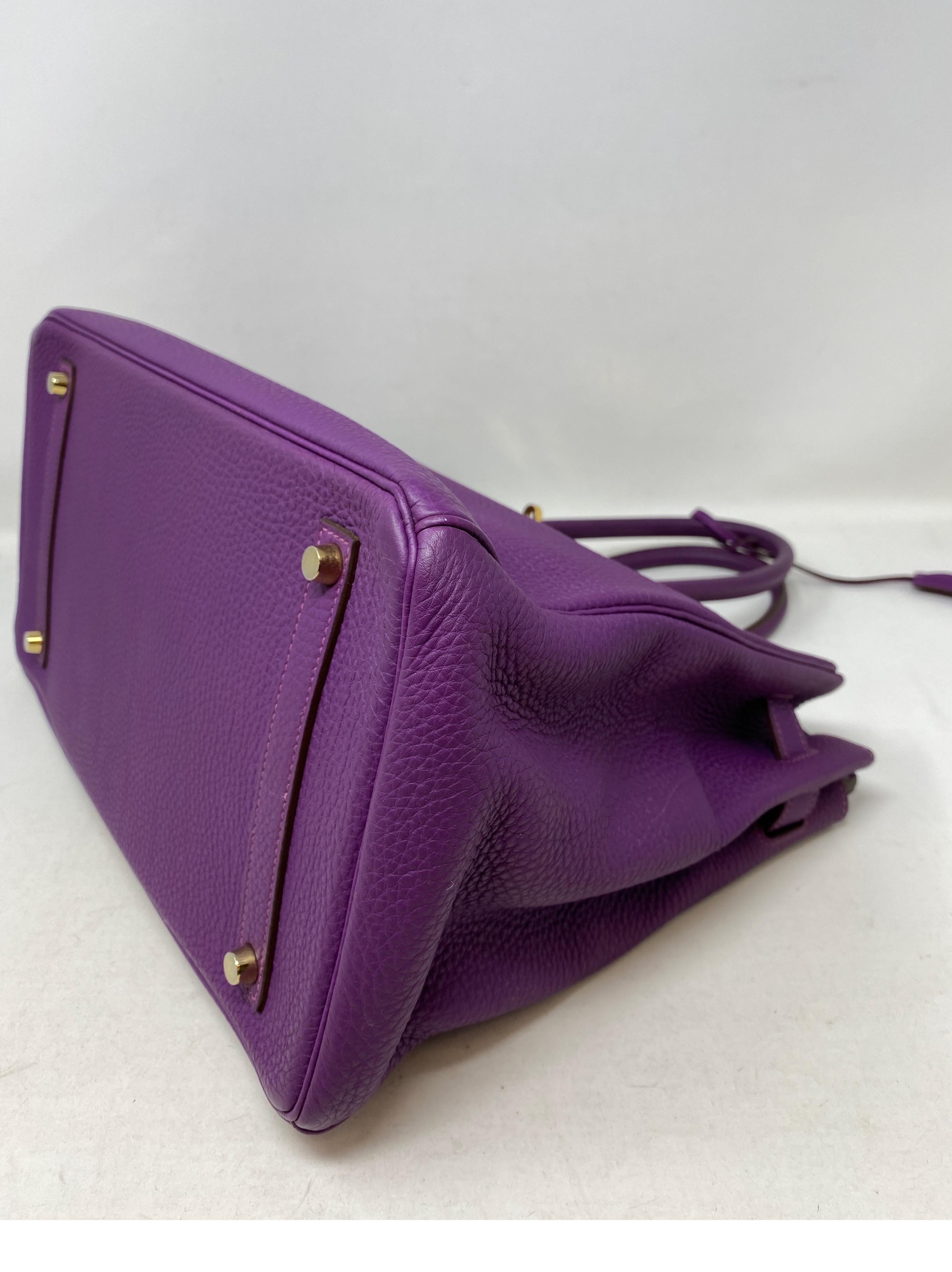 Women's or Men's Hermes Birkin Anemone 35 Bag