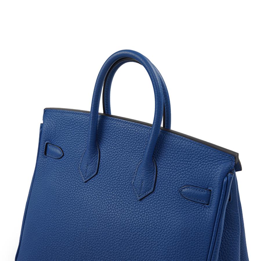 Women's HERMES Birkin Bag  25 Togo Royal Blue