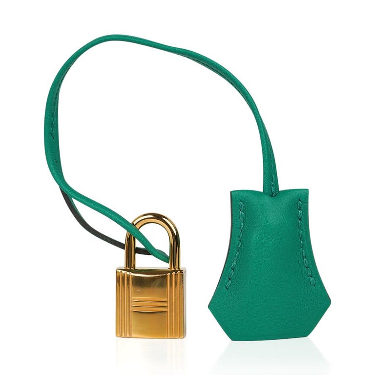 🍀 Hermès 25cm Birkin Vert Vertigo Swift Leather Gold Hardware