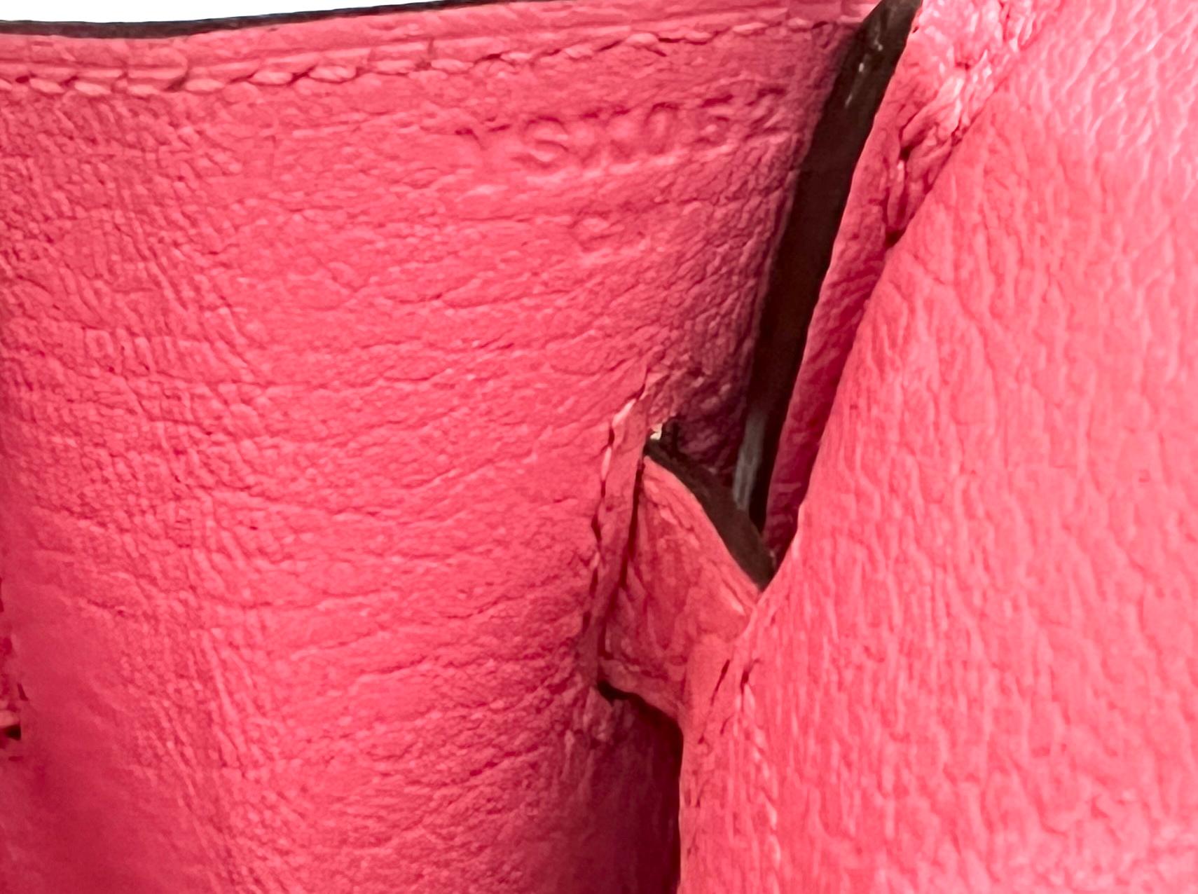 Hermès Birkin Bag 30 Rose Azalee Azalea Pink Leather Palladium Hardware 2020 3