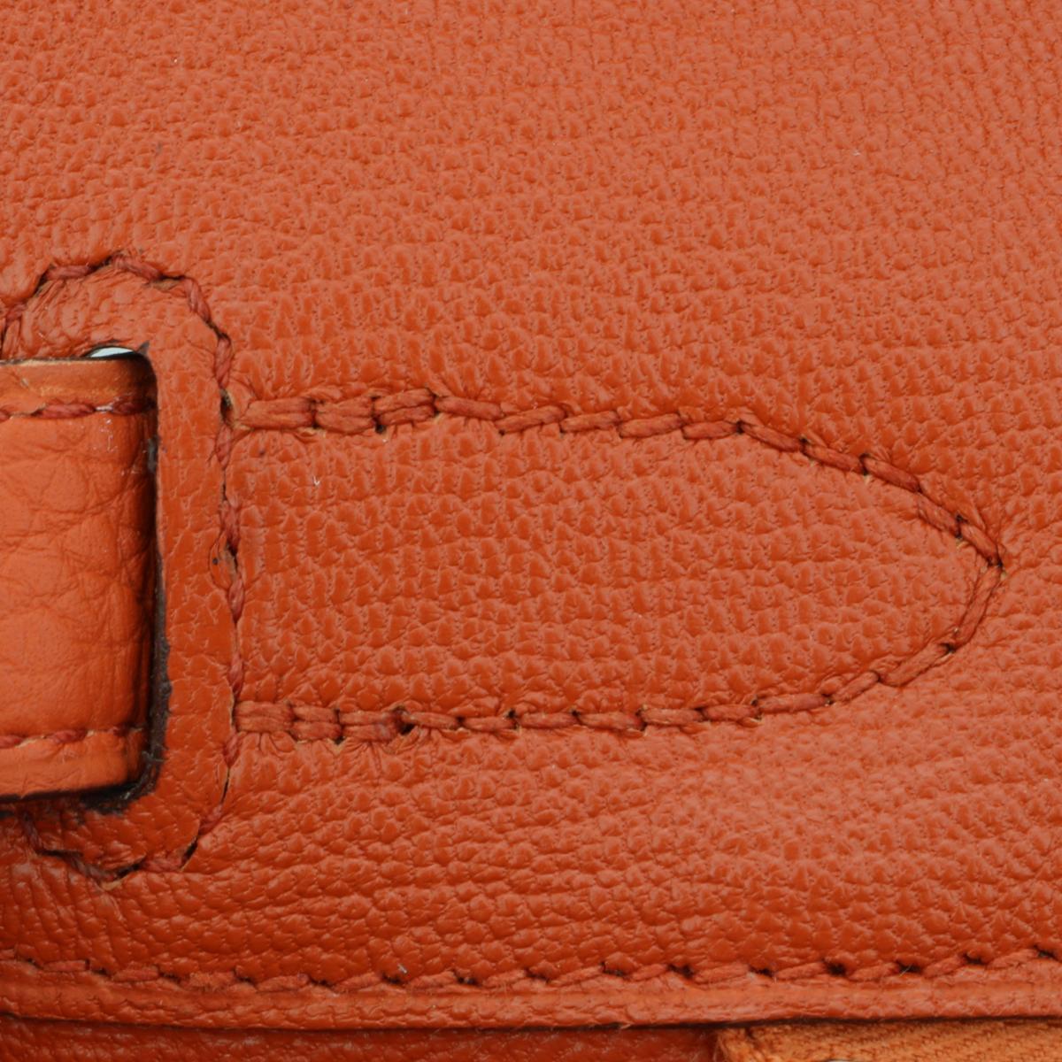 Hermès Birkin Bag 30cm Terre Battue Togo Leather with Palladium Hardware 2016 For Sale 11