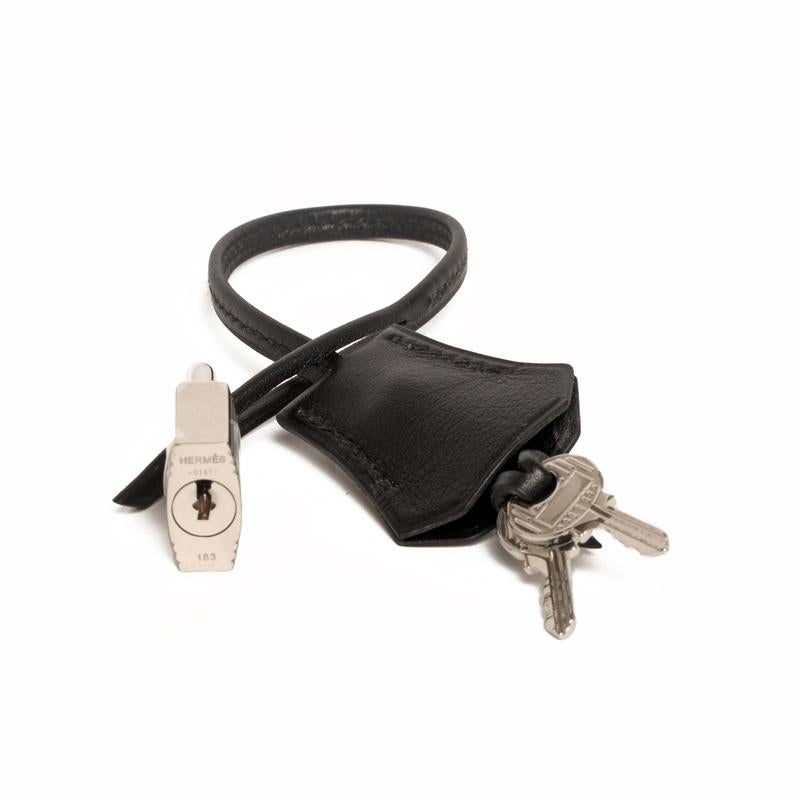 Beige Hermes Birkin Bag 35 De Camp Dechainee Toile Black Veau Swift Palladium Hardware