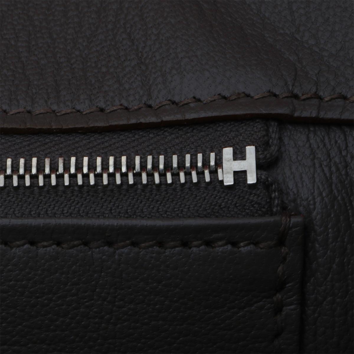 Hermès Birkin Bag 35cm Bag HSS Rouge Pivoine/ Etain Epsom w/Brushed PHW 2012 8